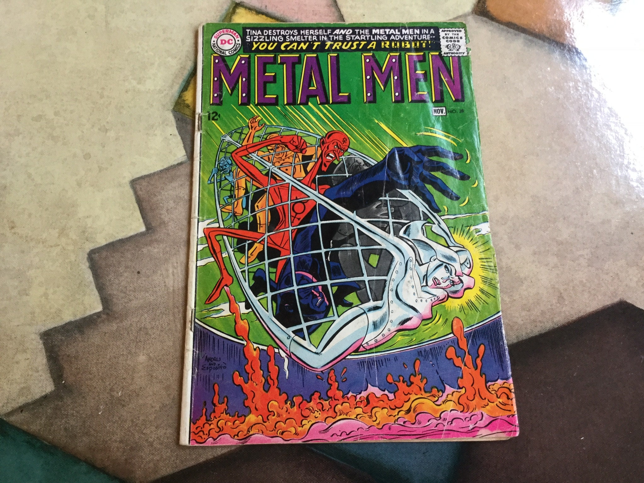 Metalmen Metalmen No28 Vol1 1967 Oct Nov DC Comics - Etsy