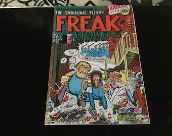 Fabulous Furry Freak Brothers Comic Book Gilbert Shelton Rip