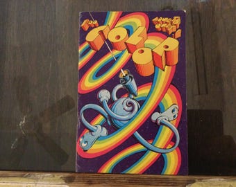 Color Victor Moscoso 1971 T he Print Mint Berkeley 36 Pgs 1 dollar cover price  Color Poster for Bill Graham