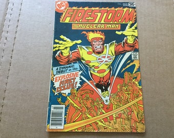 Firestorm Vol one no one march 1978 DC Comics