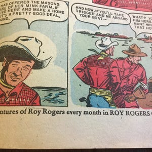 March Of Comics Roy Rogers 47 poll parrot 1949 great shape sixty eight years old image 5