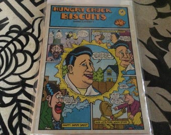Hungry Bisquits Comics And Stories No 1 1971  Krupp Comics First Printing NM