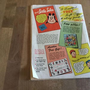 MargesLittle Lulu no 45 Vol 1 1952 March Dell 10 cents image 2