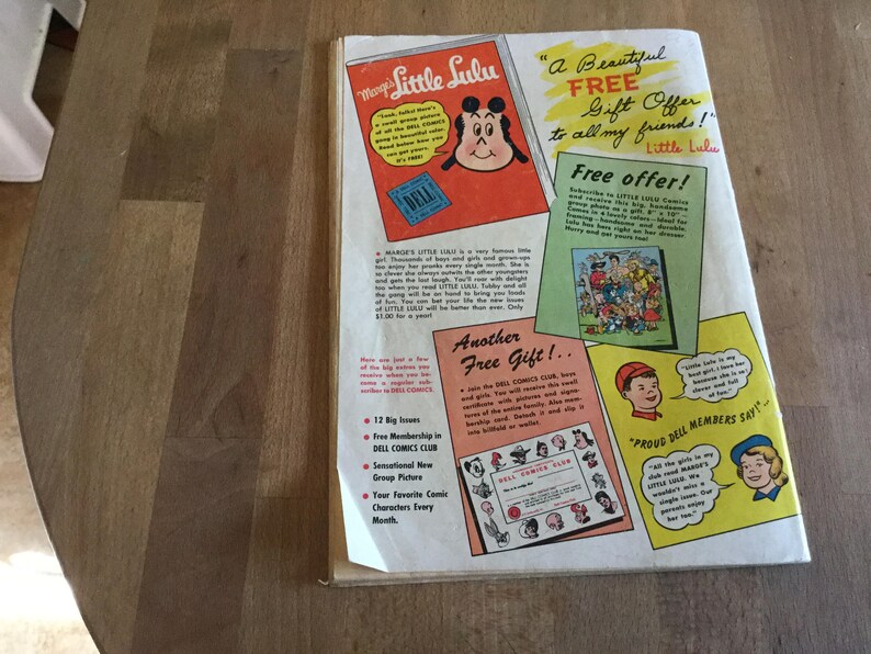 MargesLittle Lulu no 45 Vol 1 1952 March Dell 10 cents image 2