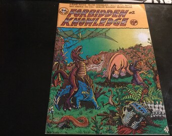 Forbidden Knowledge Number 2 1978 Di Caprio  Osbourne Last Gasp Eco Funnies