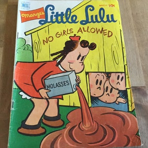 MargesLittle Lulu no 45 Vol 1 1952 March Dell 10 cents image 10