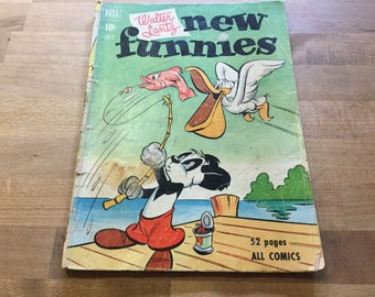 Walter Lantz New Funnies Vol 1 no 173 July 1951 Dell Comics