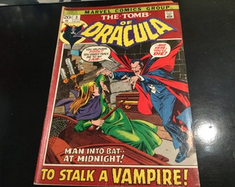 Tomb Of Dracula Marvel Comics Vol 1 no 3 1972