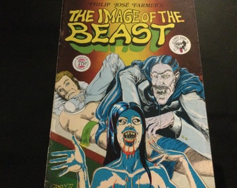 Phillip Jose Farmers The Image Of The Beast by Grislly 1973 Last Gasp