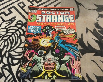 Dr Strange Vol 1 no13 April 1976 Marvel Comics Planet Earth IS