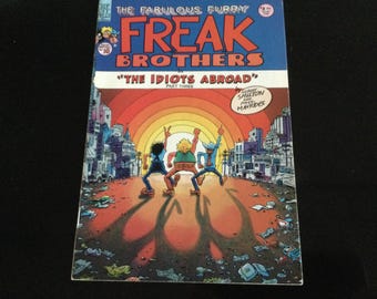Fabulous Furry Freak Brothers Comic Book Gilbert Shelton Rip