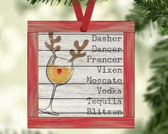 Drinking Square Ornament Design, Christmas Tile, Funny Christmas ornament, Photo, Sublimation Design, Digital Download, PNG