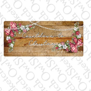 Candy Cane Holder, Advent Calendar, Advent Candy Cane, Christmas Decor, Farmhouse, Xmas Door Hanger, Sublimation, Digital Download, PNG