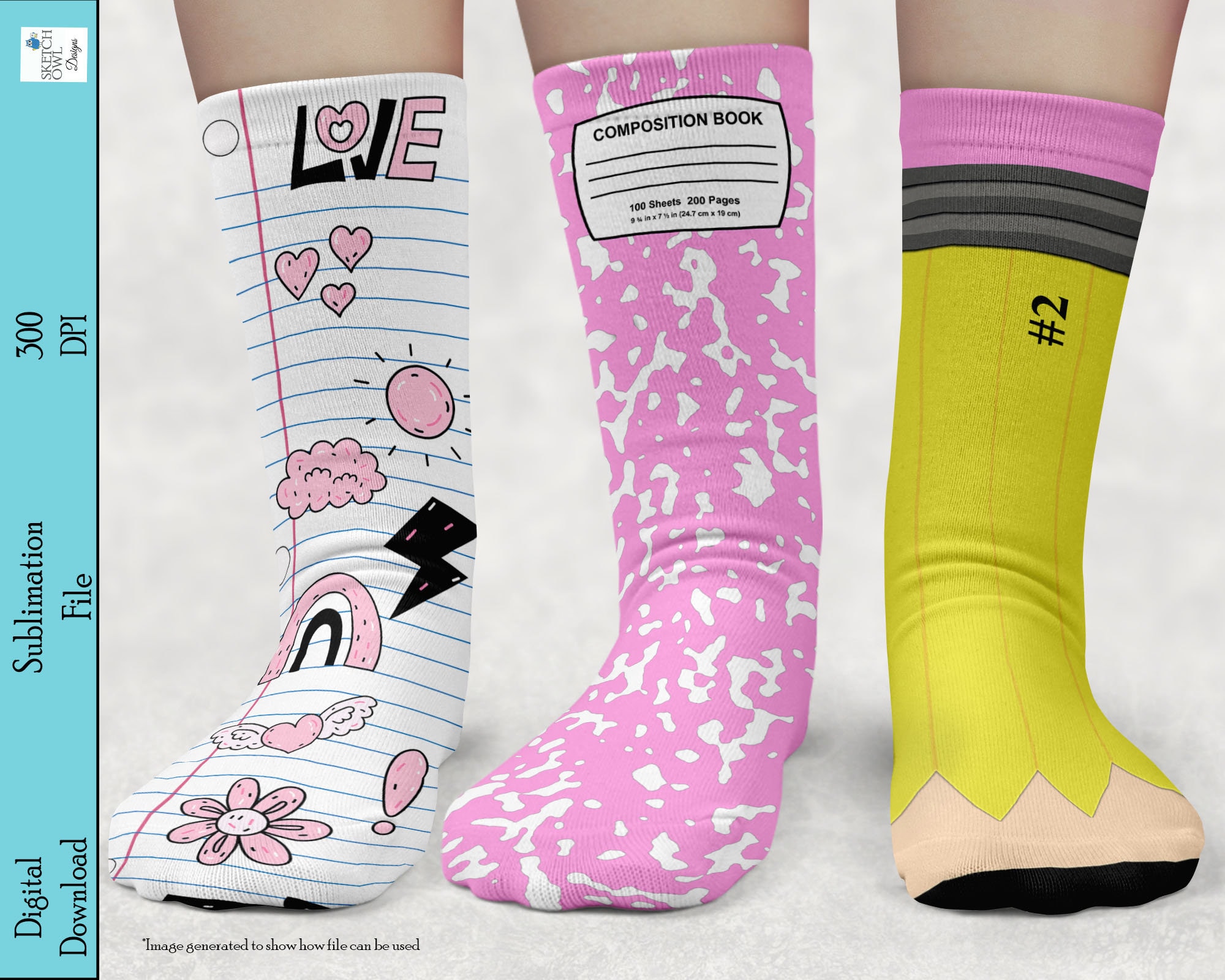 Buy Pink Socks Online In India -  India
