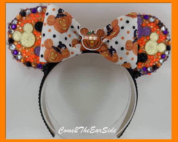 Halloween, Bedazzled, Mickey, Rhinestone, Minnie, Hidden  display picture 1