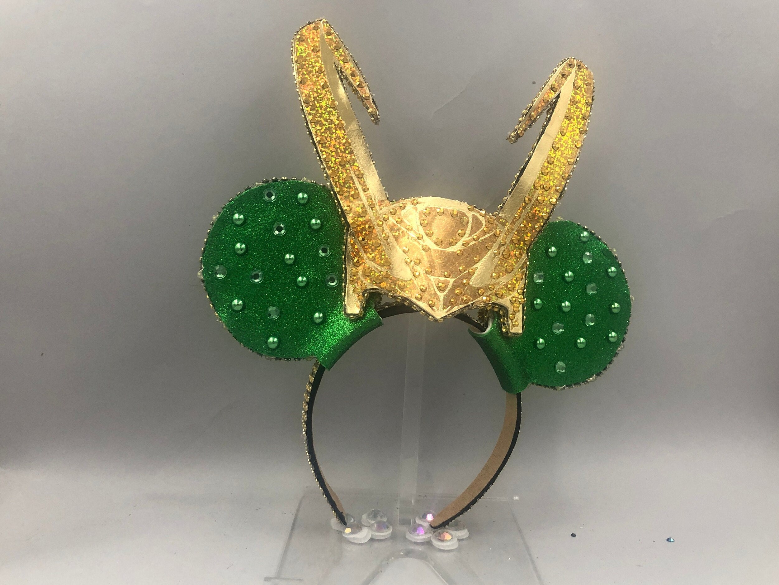 Loki Marvel Disney Inspired Halloween Minnie Ear Not so