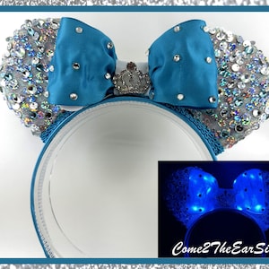 Jasmine, Aladdin, Genie, Mickey, Bedazzled, Minnie, Rhinestone, Mouse Ears,Bedazzled Mickey Ears,Bling Mickey Ears,Jasmine Mickey Ears