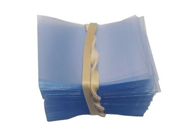 Clear Perforated Shrink Band for Lip Gloss Squeeze Tubes and Small Roll-On Bottles 250 Pack
