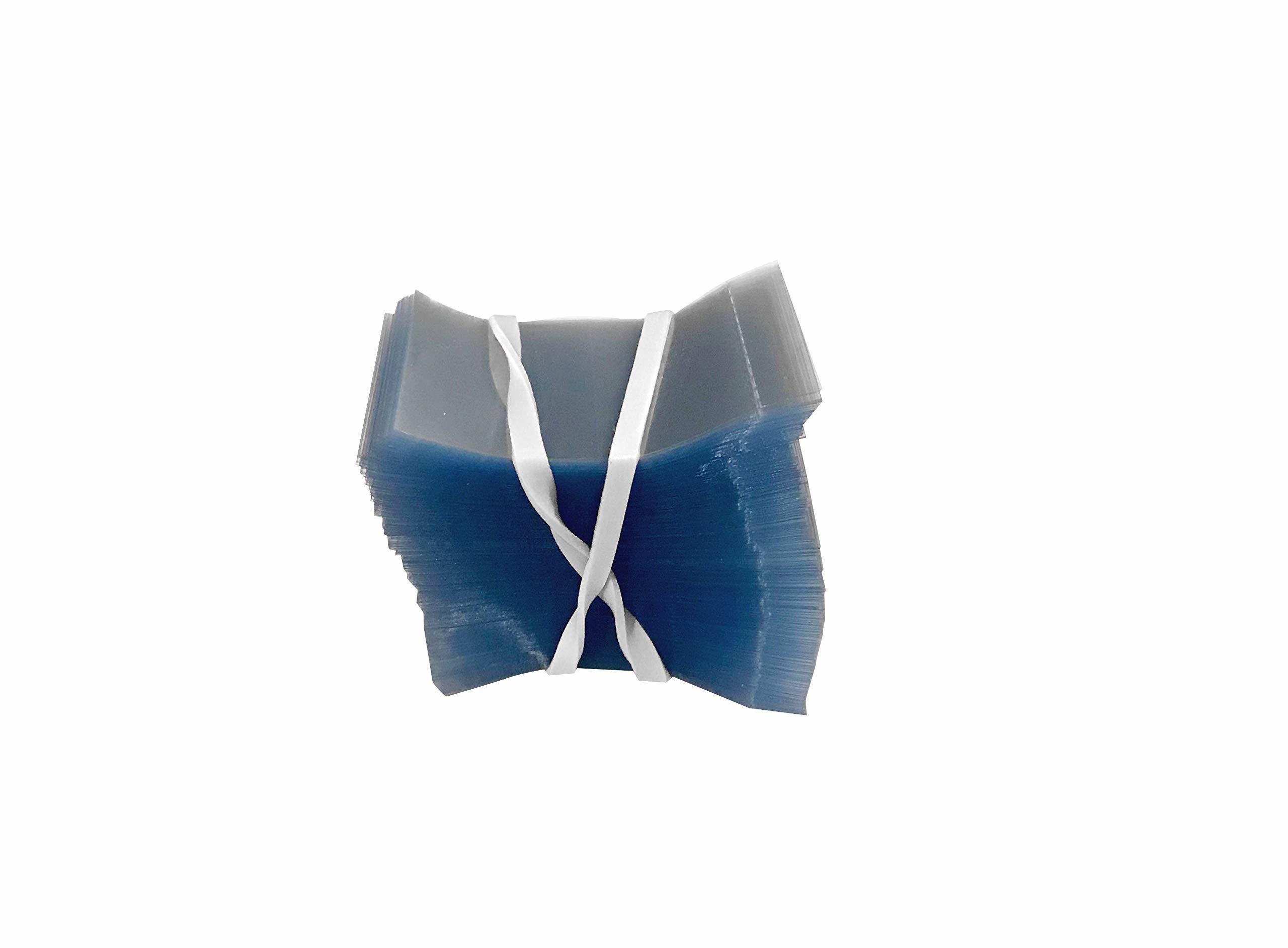 250 Stück Transparente Schrumpfband-Perlen Für Lippenbalsam-Tuben & Lipgloss – 30x64 Mm