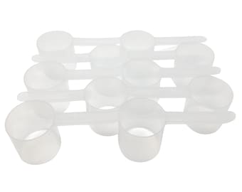90cc Long Handle Plastic Scoop: Coffee, Grains, Spices