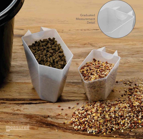 2 Tablespoon (1/8 Cup | 1 Oz. | 6 Teaspoon | 29.6 mL) Long Handle Scoop for  Measuring Coffee, Pet Food, Grains, Protein, Spices and Other Dry Goods