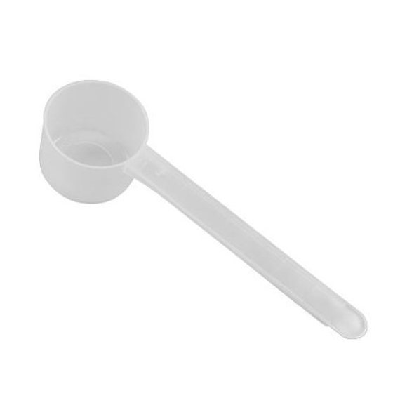 5ml black plastic spoon measuring scoop