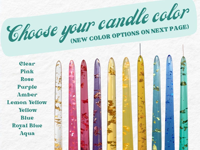 Custom Lucite Candlesticks: MCM Vintage-Inspired, Handmade Personalized Decor zdjęcie 2