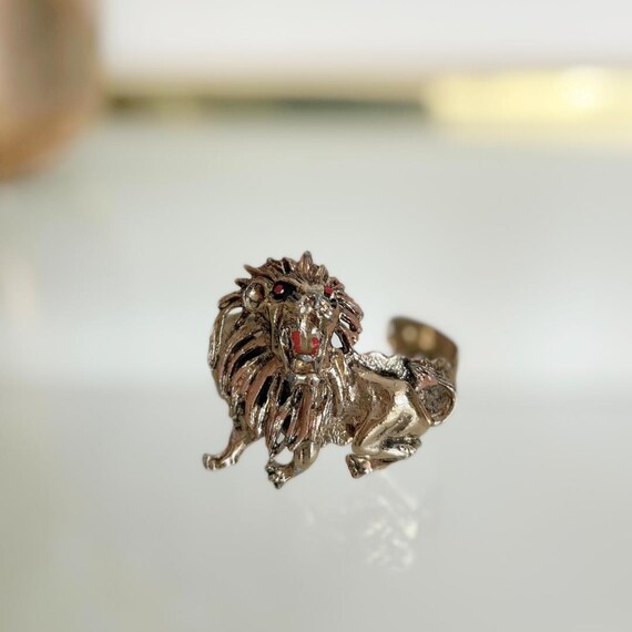 Lion bangle bracelet - Gem