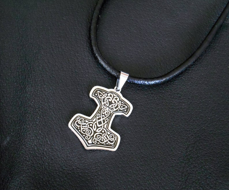 Charme Boussole Tête de Mort Viking Amulette Pendentif Chaîne Collier Corde