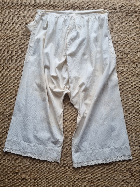 XXS-XS | 28" | Antique Bloomers | Cotton | Victor… - image 7