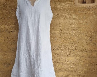 M-XL | Antique Cotton Dress | Night Slip