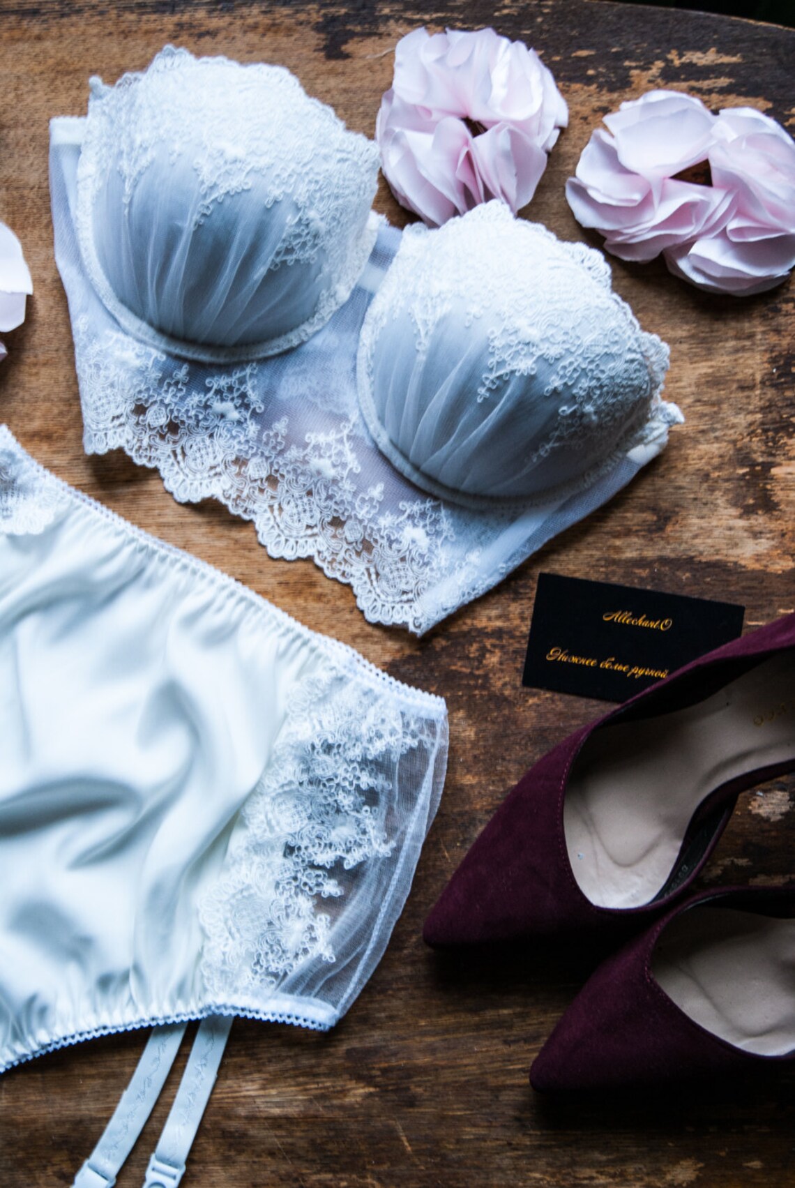 Push Up Bra Wedding Bra Bridal Lingerie White Bustiesr Etsy