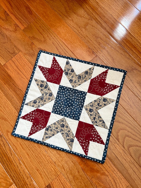 Blueberry Pie Quilt Square