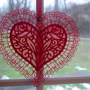 Filagree Lace Heart