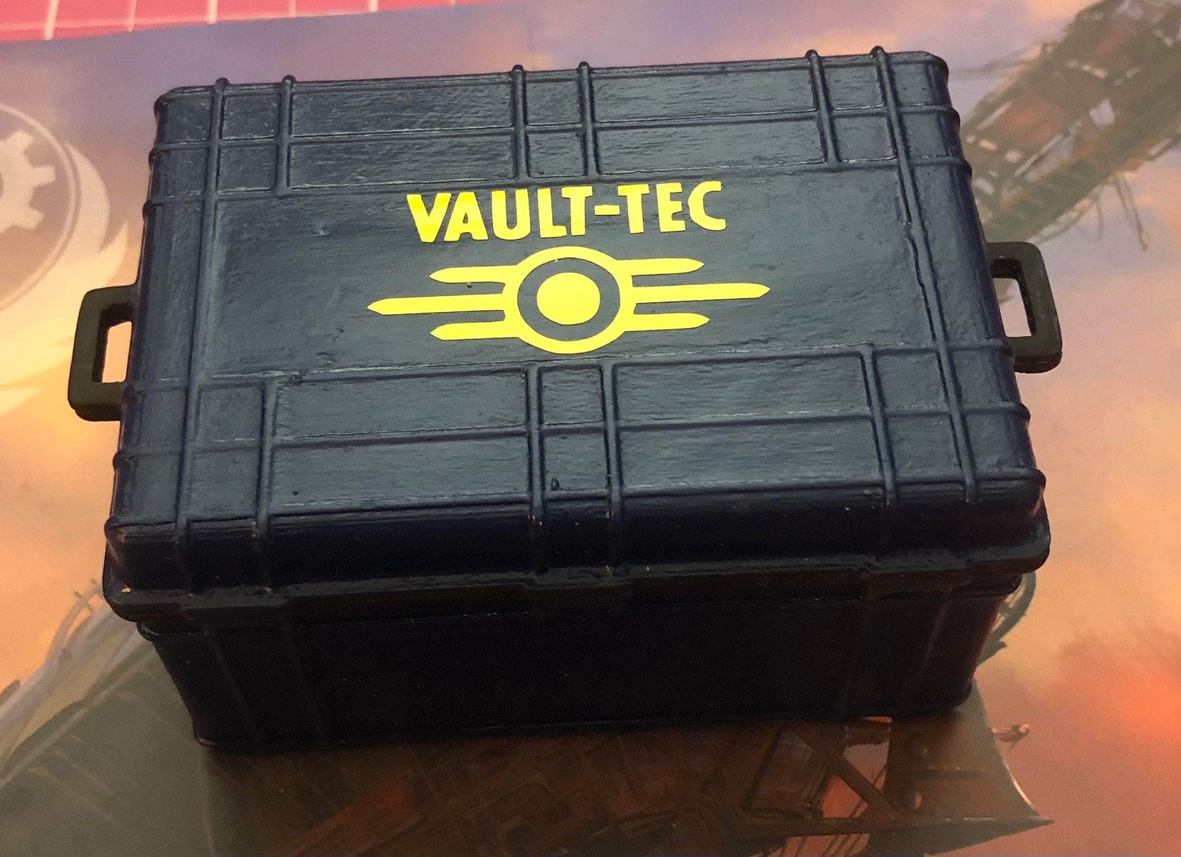 Fallout 76 Vault Tec Stash Box Prop 3D Printed Collectible