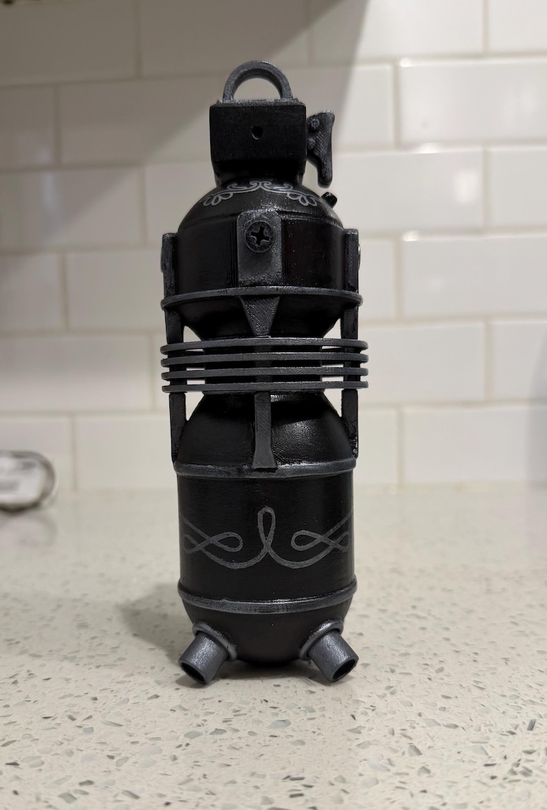 Fallout Nuka Cola Dark Grenade Prop 3D Printed Cosplay Collectible ...