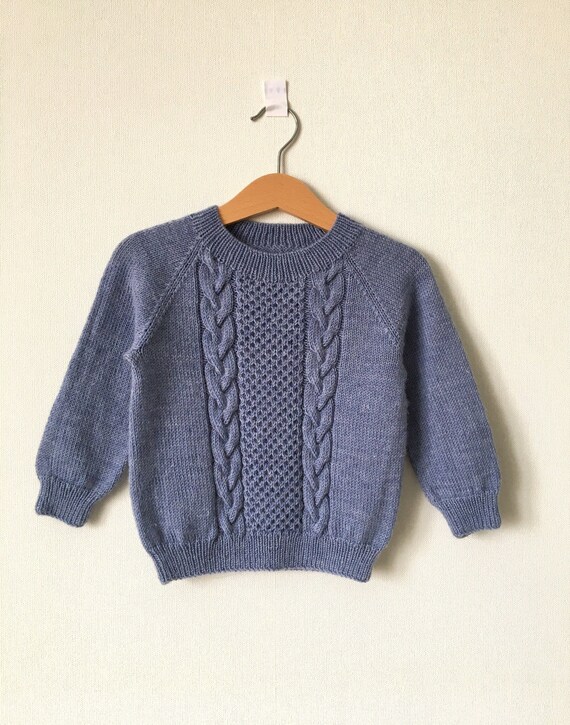 baby boy knitted jumper