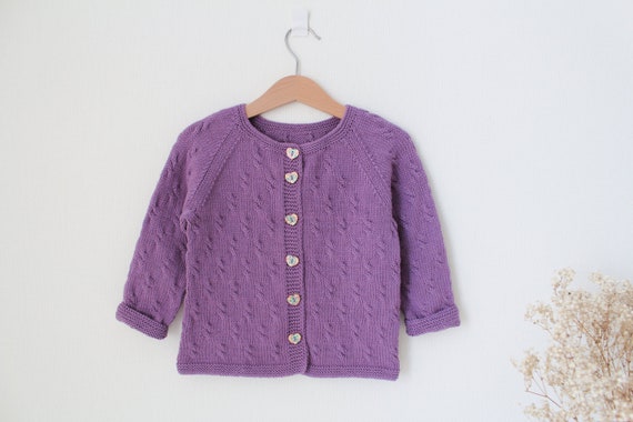 kids mustard cardigan