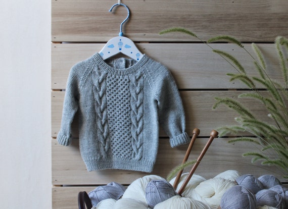 cable knit baby clothes
