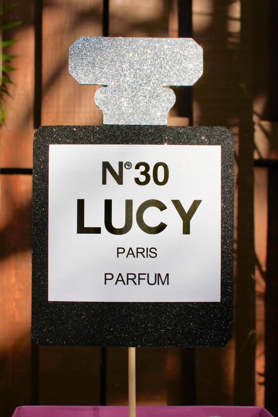 Maison Bouteille De Parfum Cake Topper Fetes Occasions Speciales