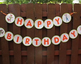 Zootopia Banner/ Zootopia Birthday Banner/Zootopia/Zootopia Party/ Zootopia party decorations/ Zootopia Party Supplies