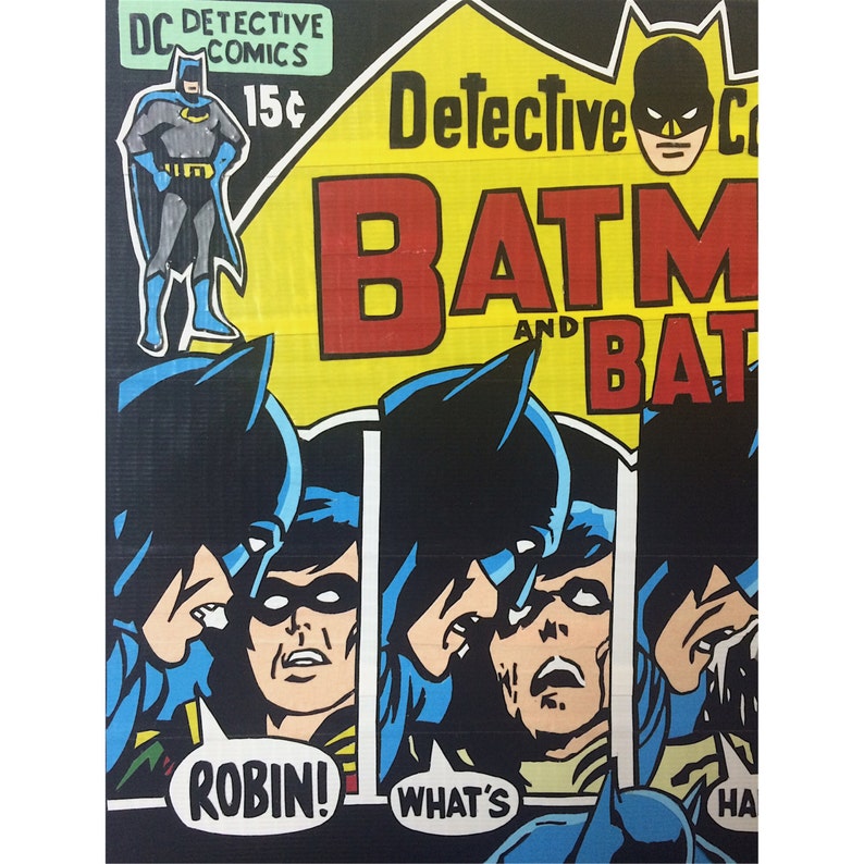 Duct Tape Comic Book Cover Etsy