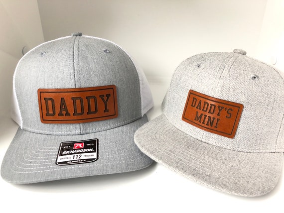 Daddy and Son Matching Hats Dad and Son Hats. Daddy & Daddys - Etsy