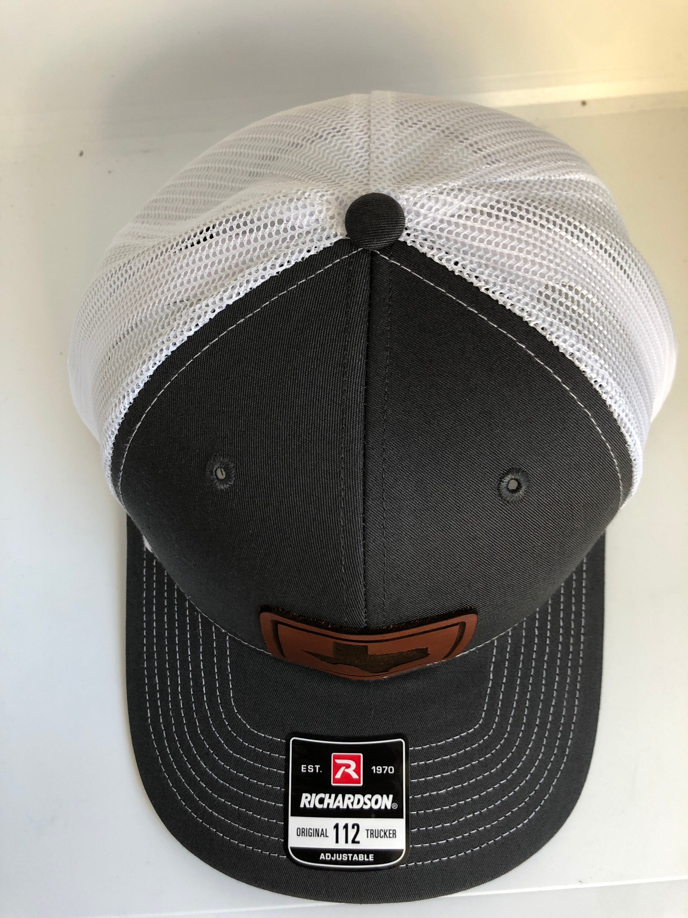 Texas Leather Patch Hat. Texas Hat Gift 