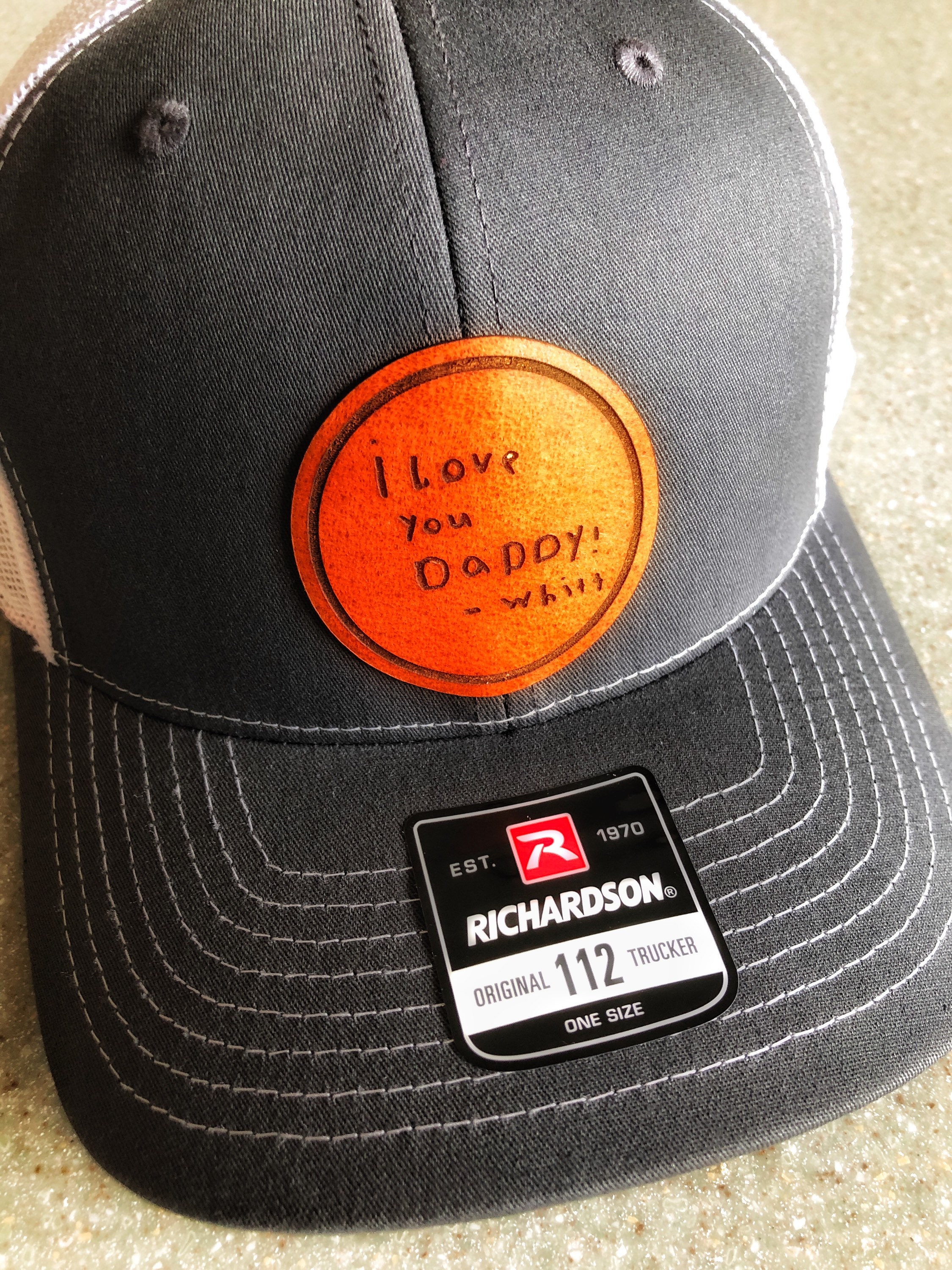 Your child’s handwriting personalized gift for Dad. Richardson 112 ha…