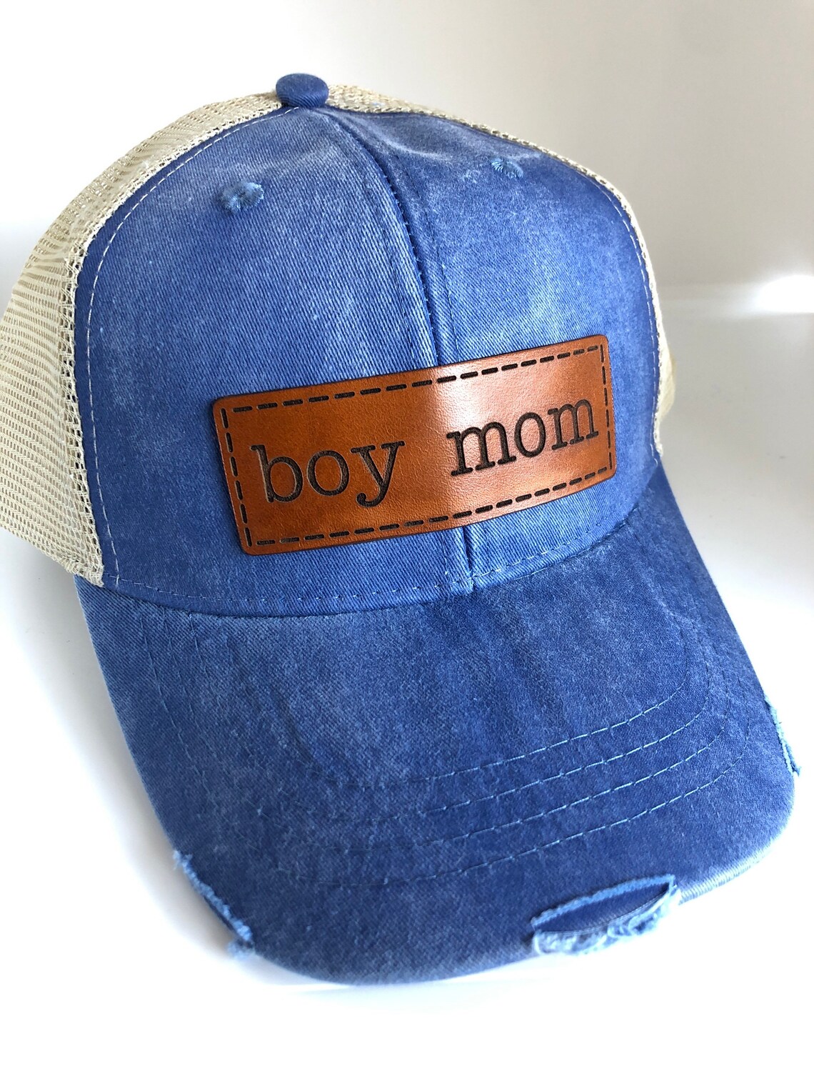 Boy mom hat for mother of boys. Baby shower gift for boy mom. Etsy