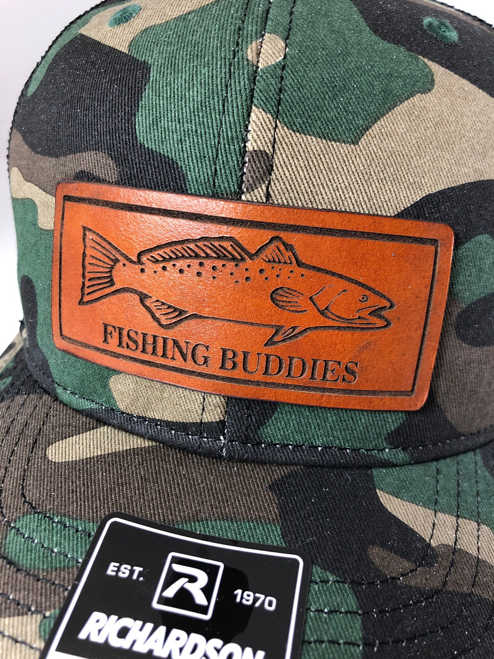 Daddy and Baby Matching Hats. Fishing Buddies Dad and Son Etsy