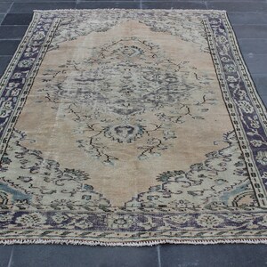 Pastel Oushak Rug,9.1&quot;x5.6&quot;Feet,278x170 cm,Pastel Carpet, Carpet Rug