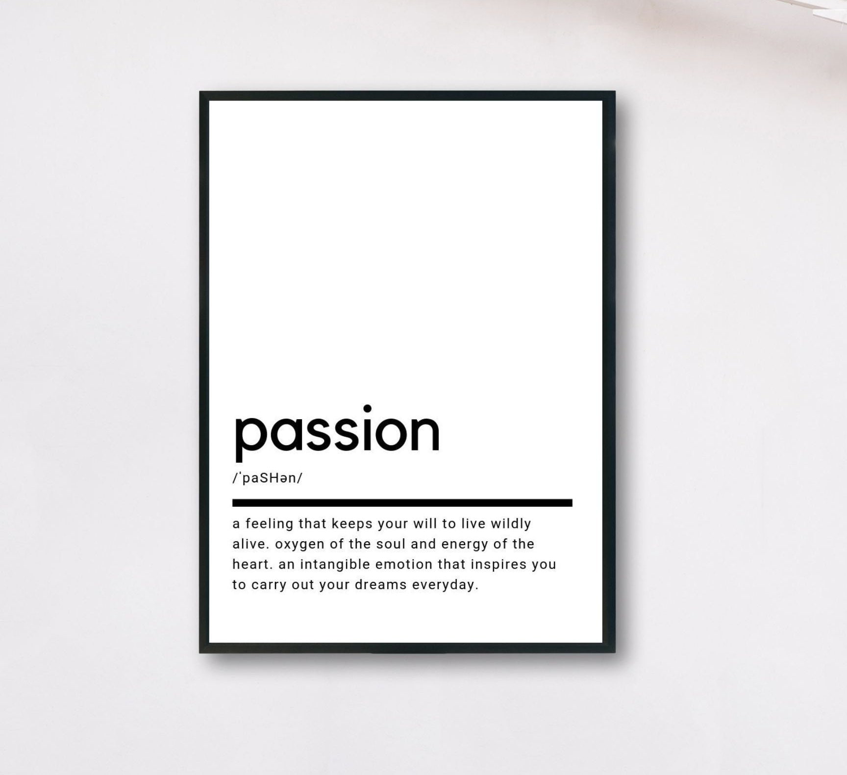 Passion meaning