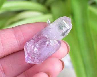 Stunning Veracruz Amethyst Cluster with Four Terminations. Crystal specimen from Veracruz Mexico. Beautiful purple crystal point.